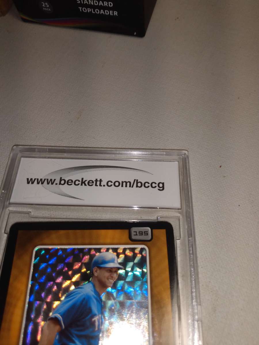 2003 upper Deck victory Alex Rodriguez bccg mint 10 grade