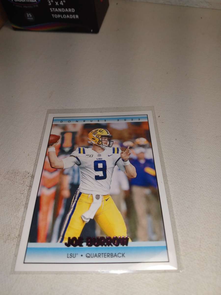2022 donruss Joe Burrow