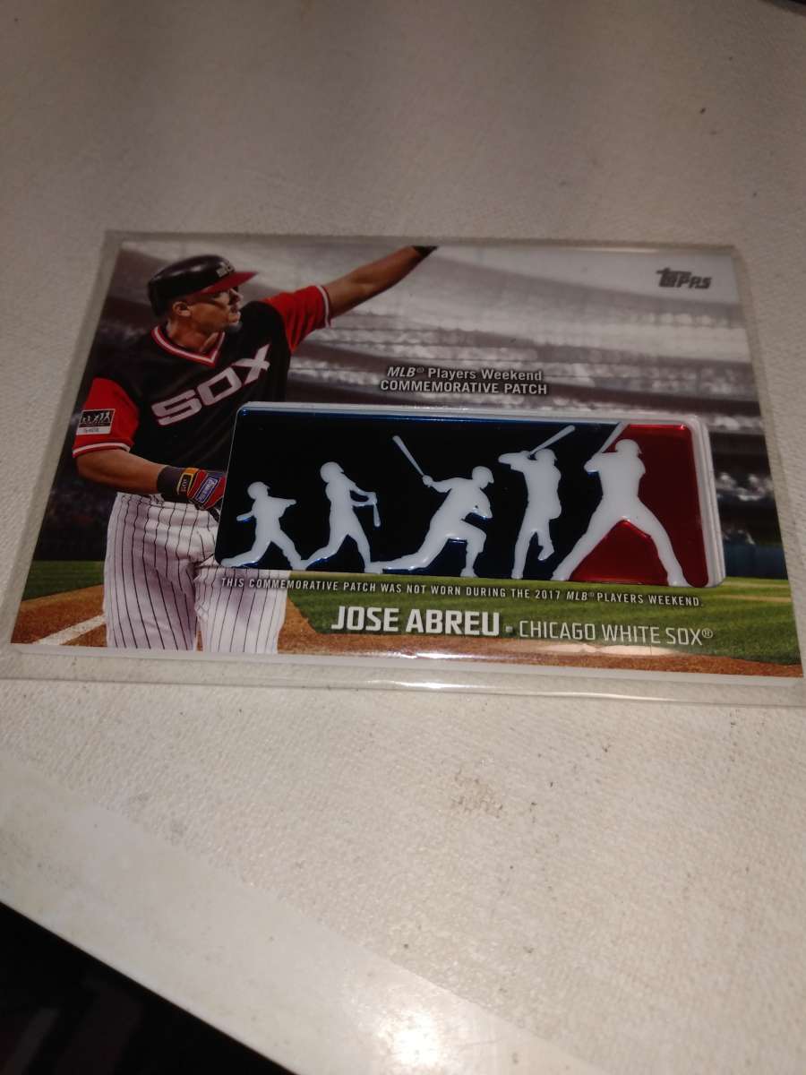 2018 commemorative patch players weekend logo patch card Jos