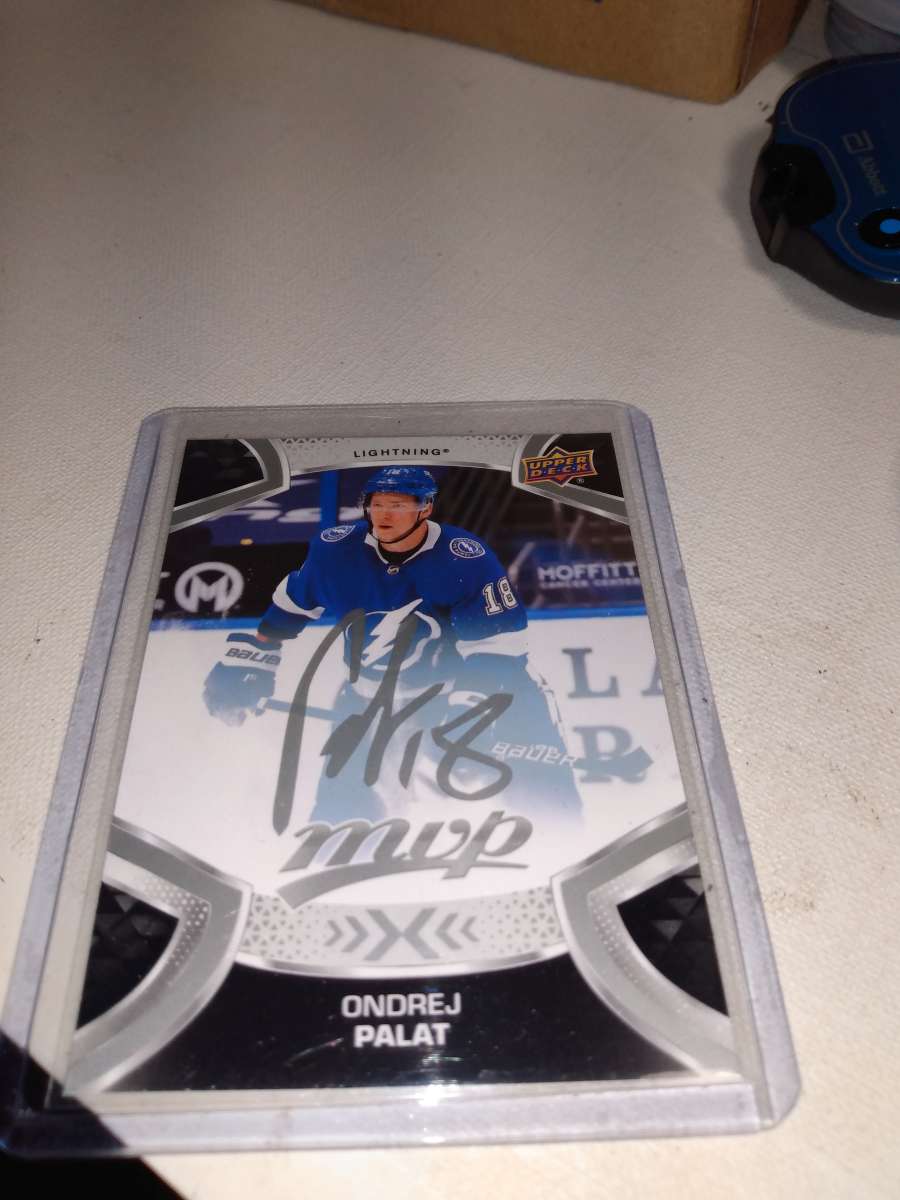 ondej palsy upper Deck MVP autograph card