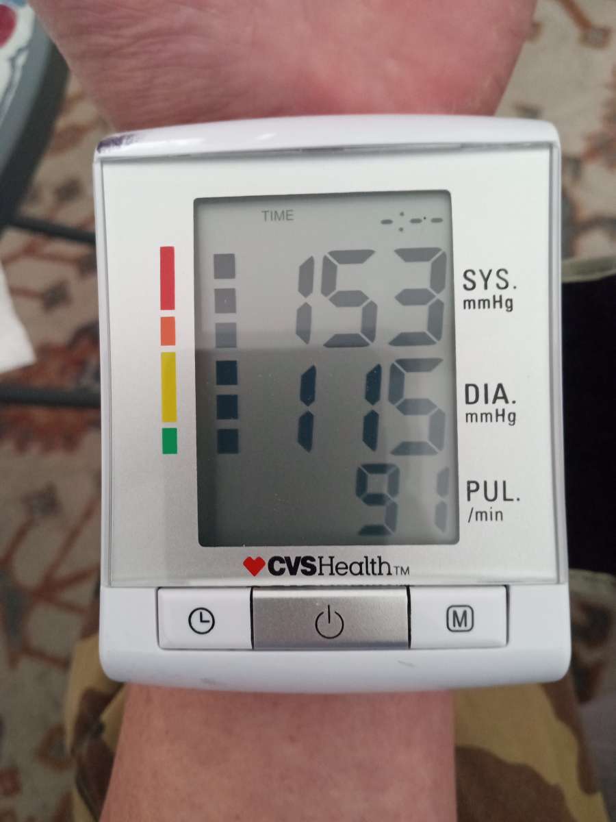 Blood Pressure Monitor Pressurized Motorized