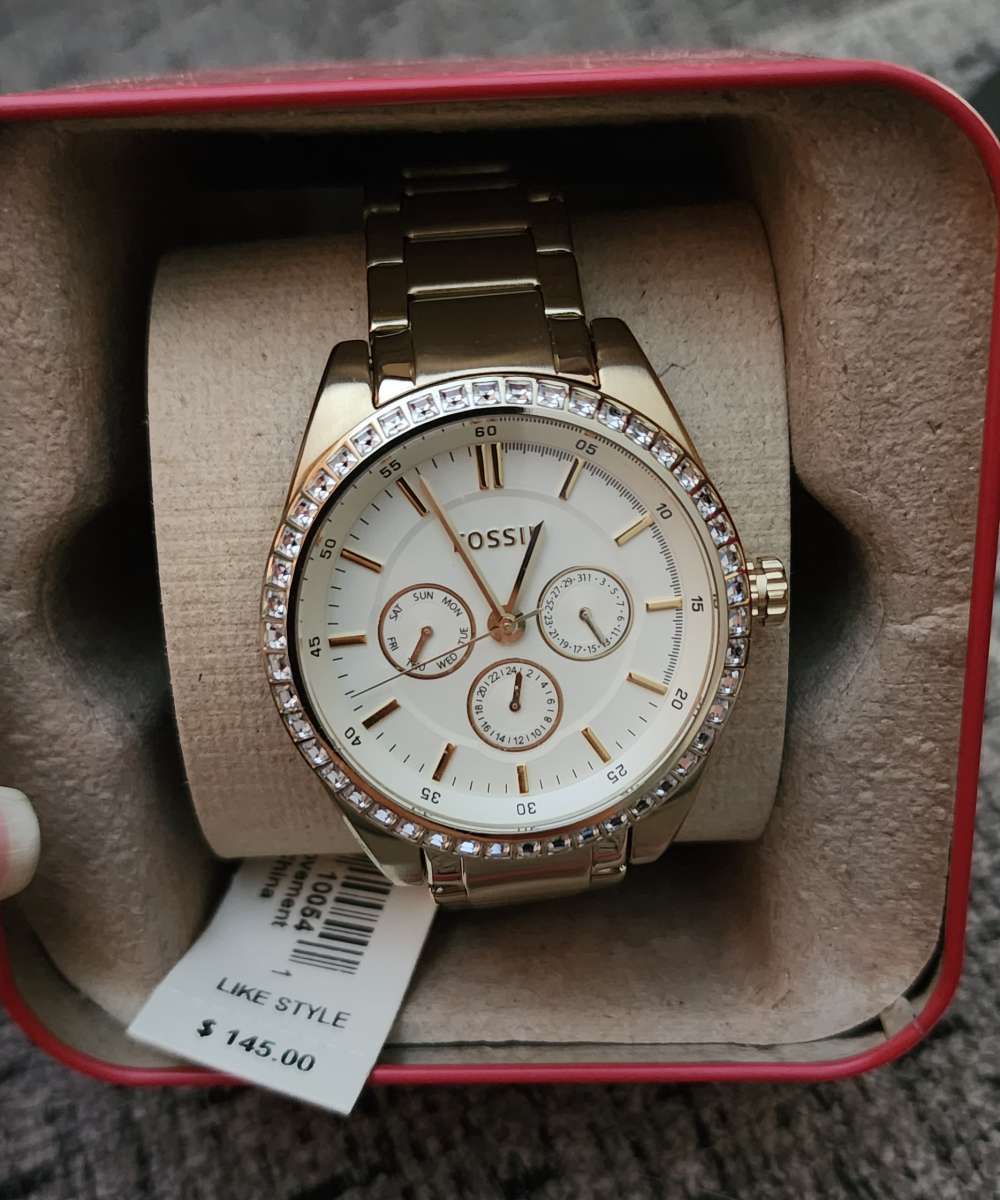 Womans Fossil Watch
