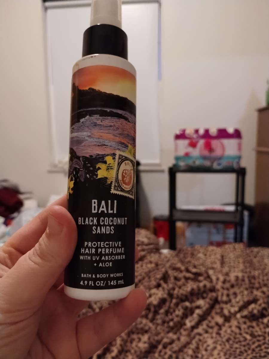 bag and hair perfume