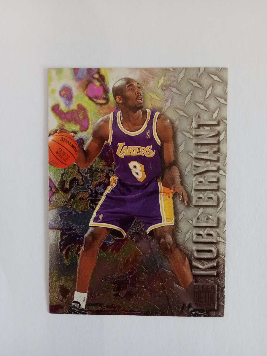 Kobe Bryant Fleer Metal Rookie Card 1996