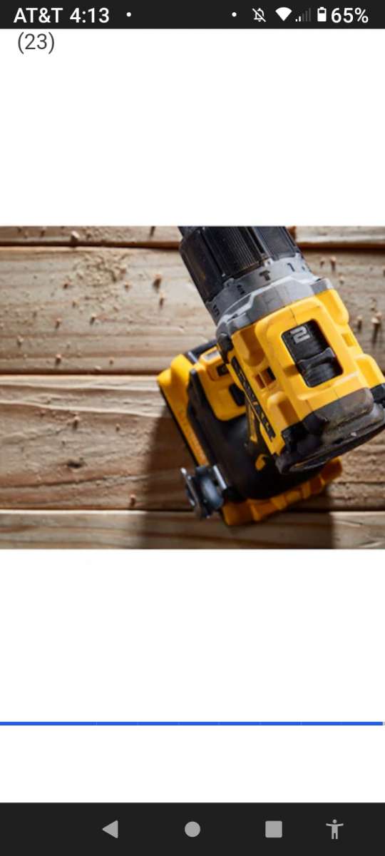 DEWALT 20V MAX XR 33spd HAMMER DRILL