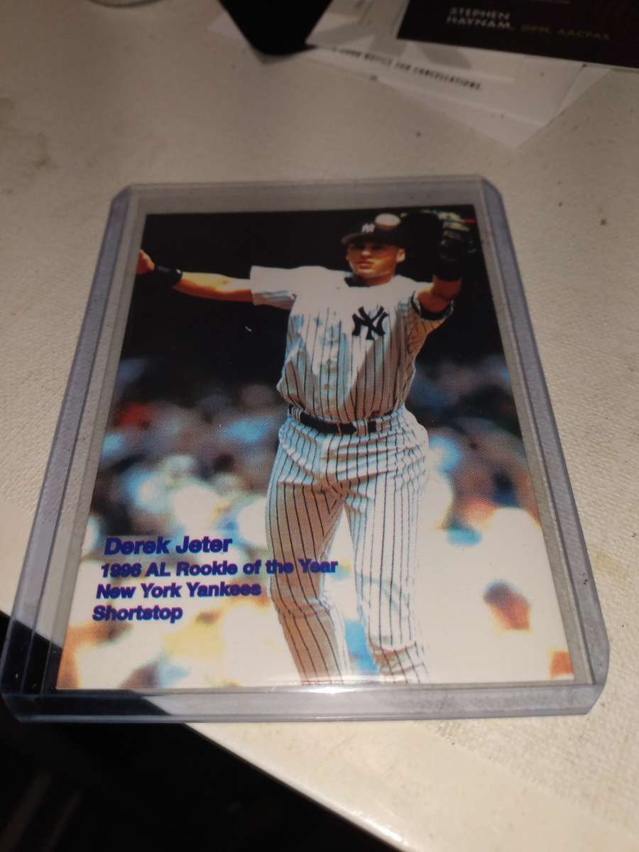 Derek Jeter 1997 sport magazine promo card