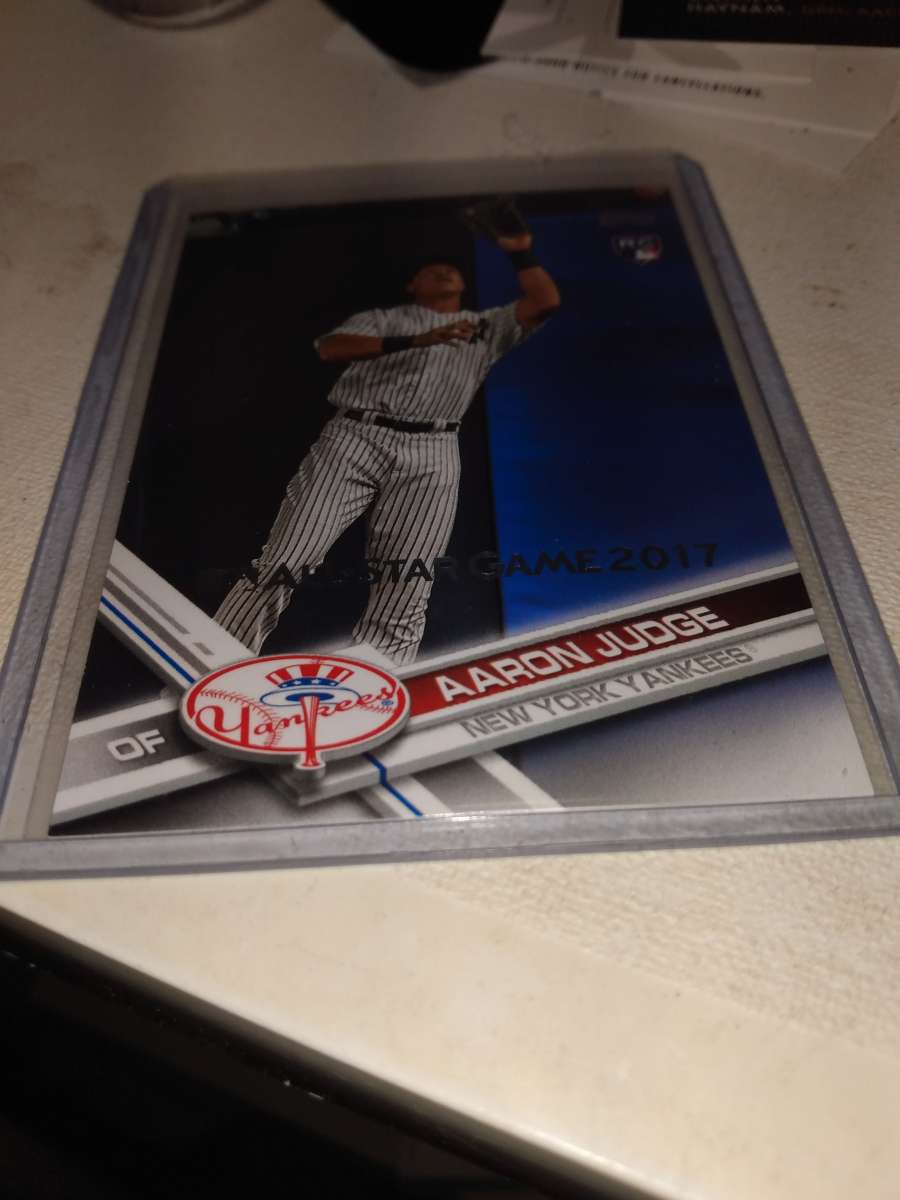 Topps 2017 AllStar game rookie card Aaron judge