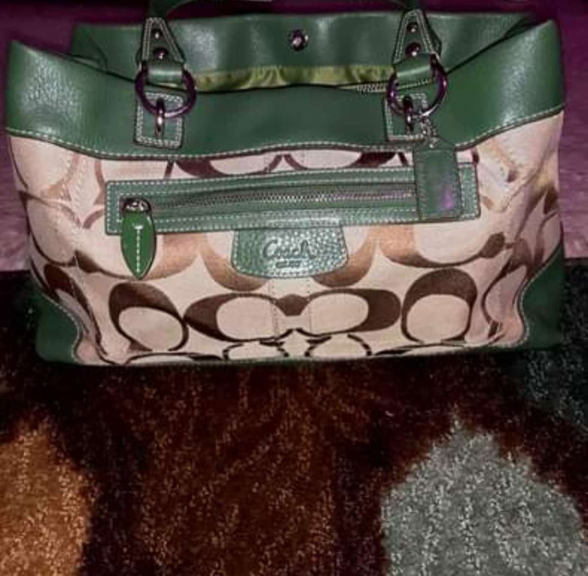 coach purse and wallet