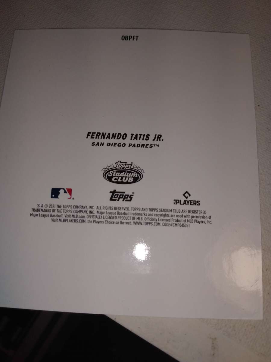 2021 Master photo Fernando tattis Jr