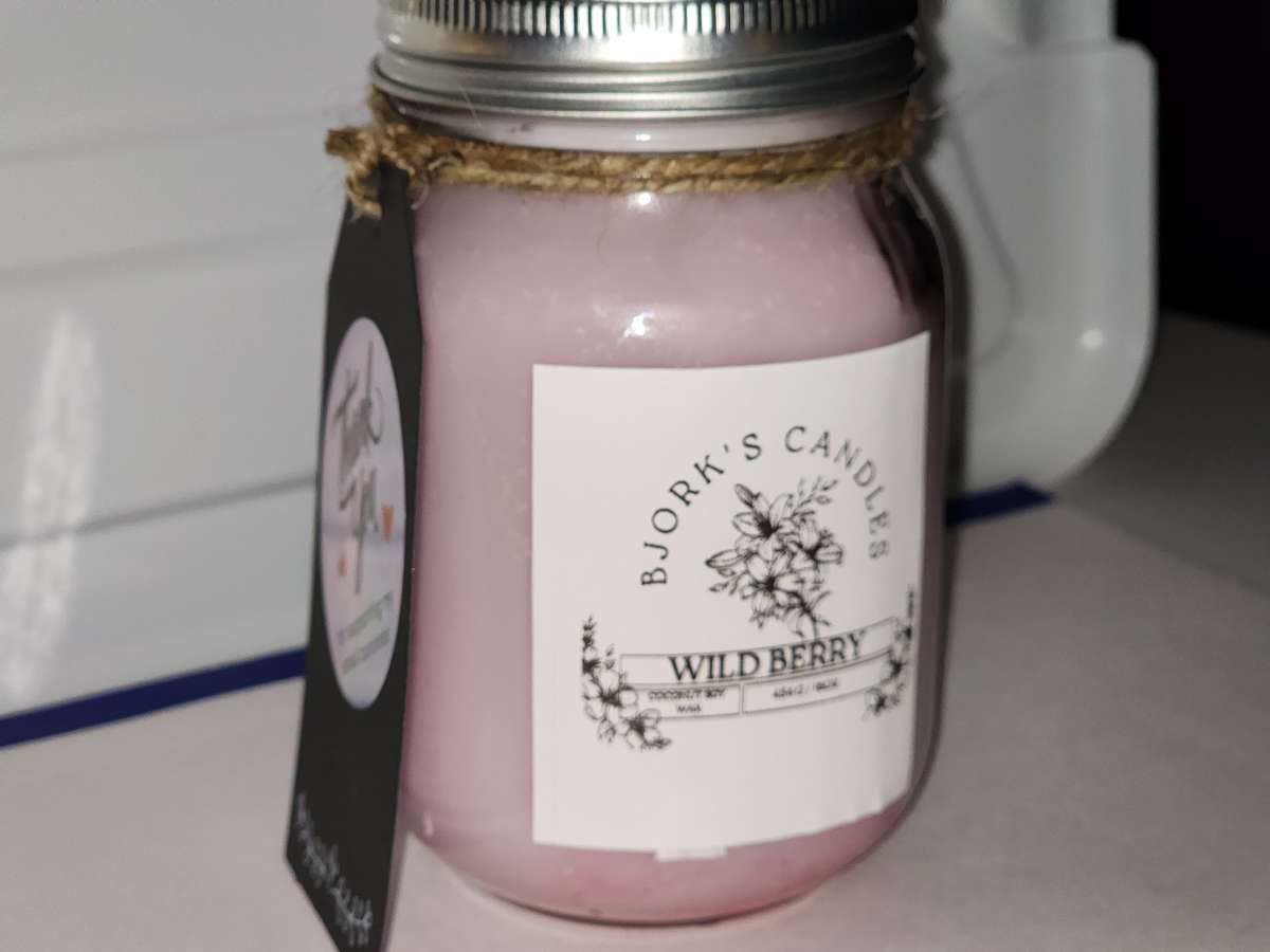 Handmade 16 oz Mason Jar Candle