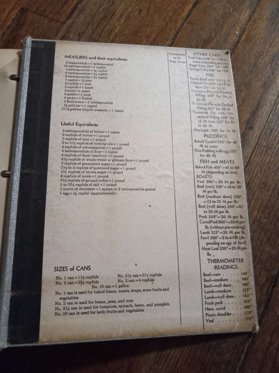 vintage Better homes and gardens cook book