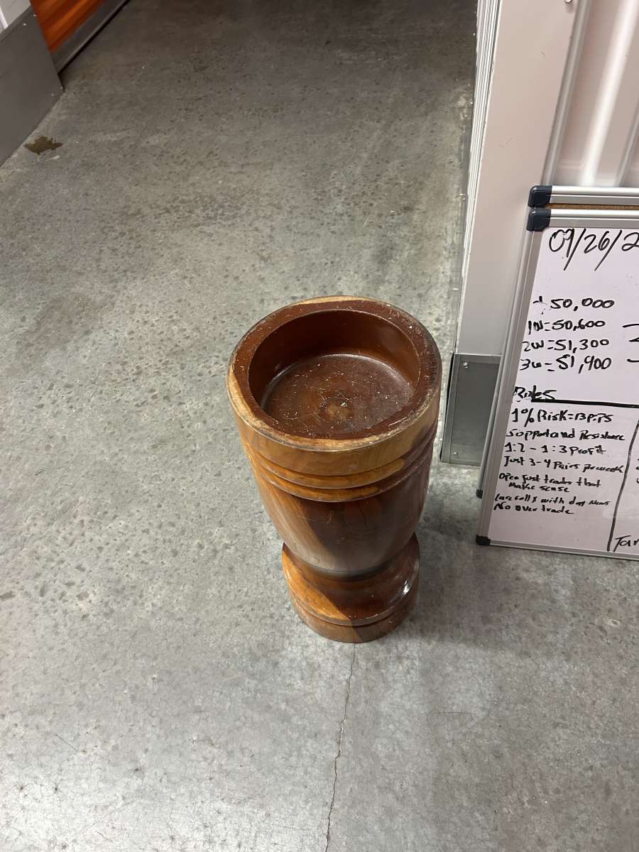 3 sets of wooden planters