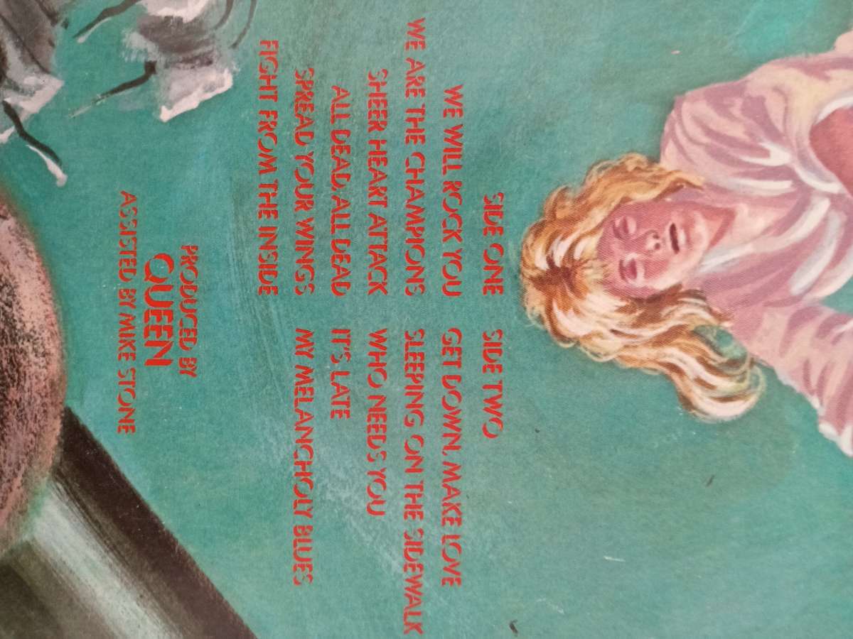 1977 Queen Album Record News of the World