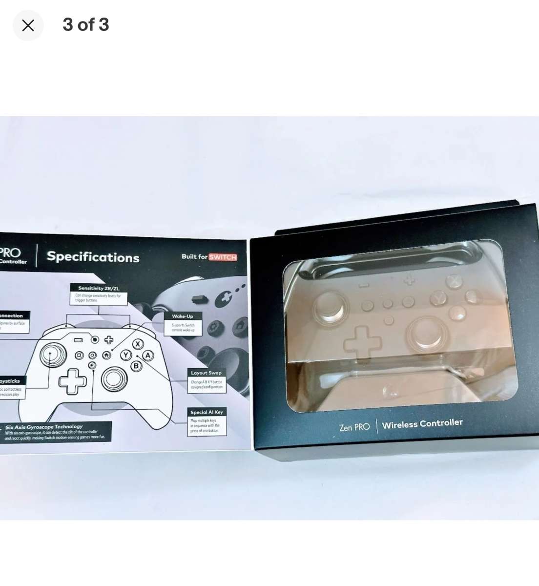 zen Pro Wireless game controller