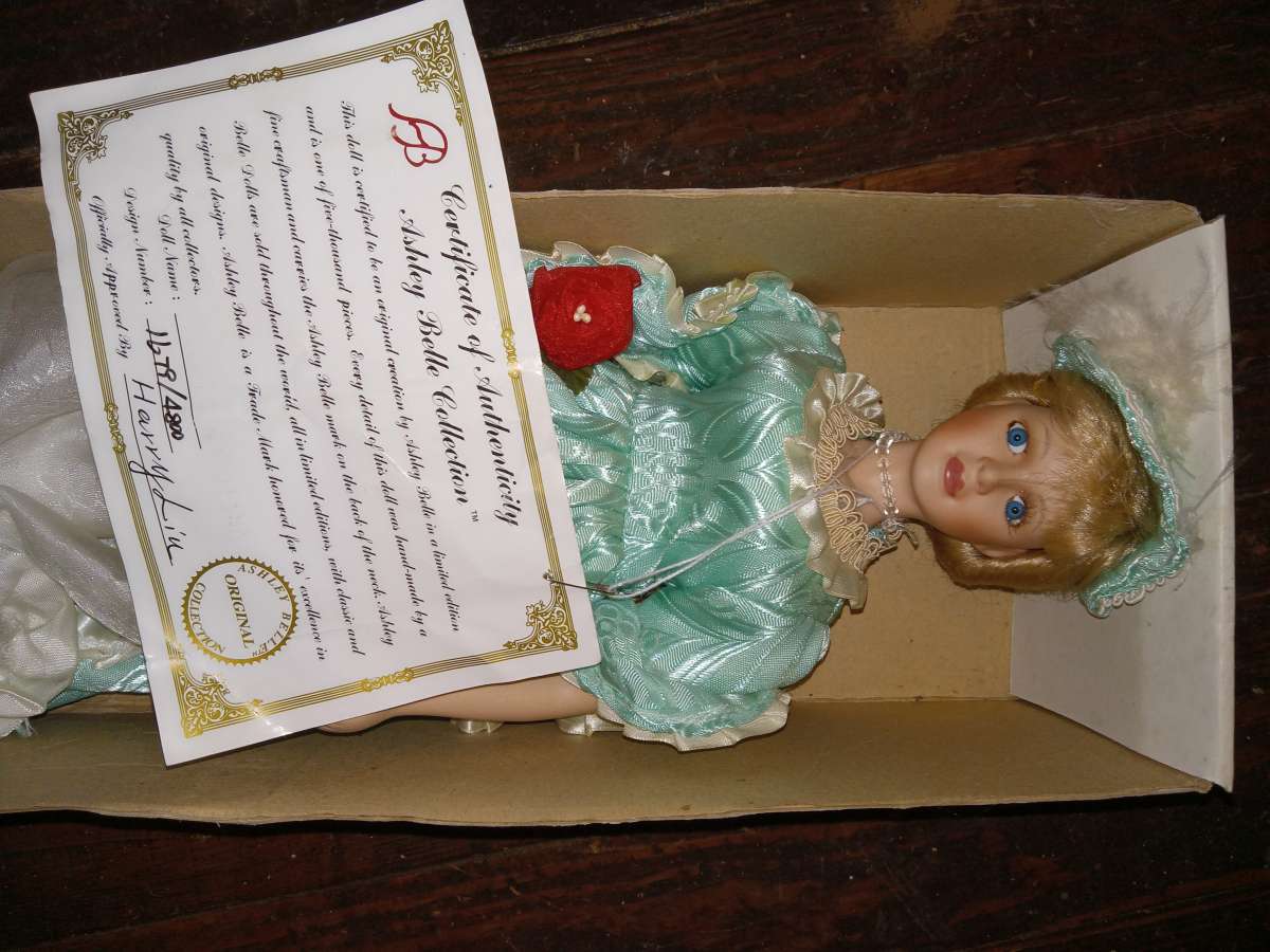 vintage authentic porcelain dolls