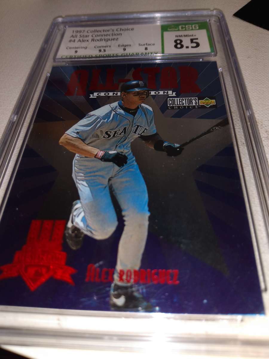 CSG 85 1997 collectors choice Alex Rodriguez