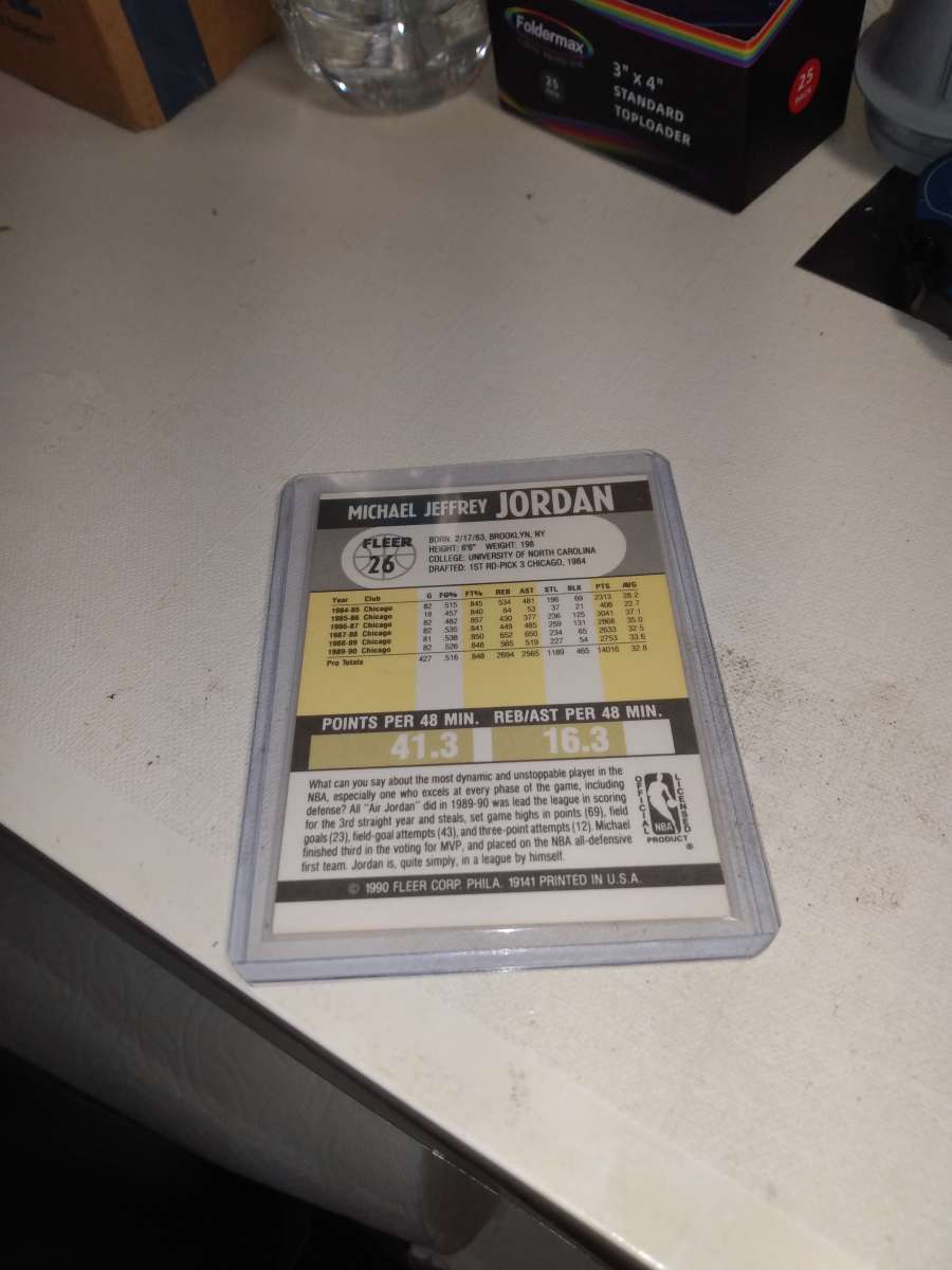 1990 Fleer Michael Jordan