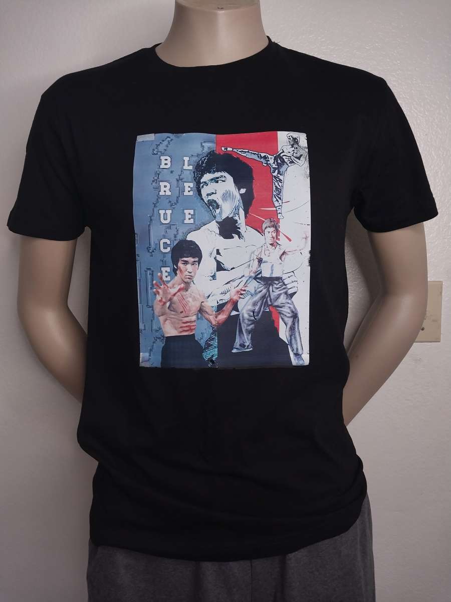 Custom Designed  Bruce Lee Lounge Tee