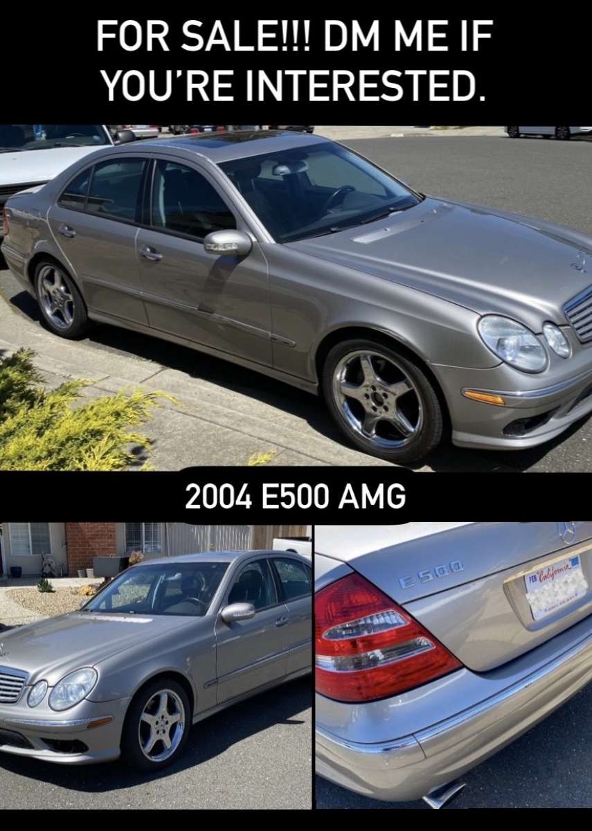 2004 Mercedes Benz E500 AMG