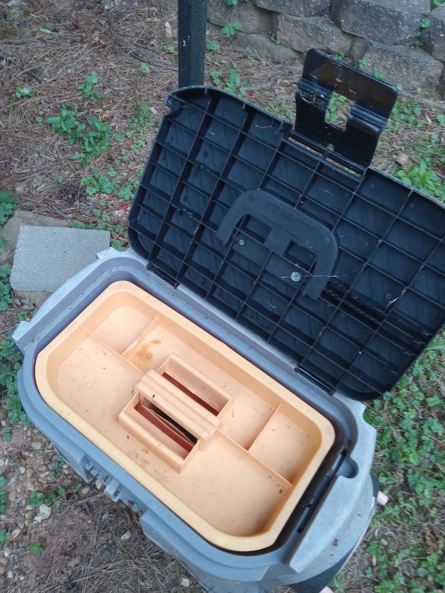 lasko tool box step Stool or tackle box with xtras