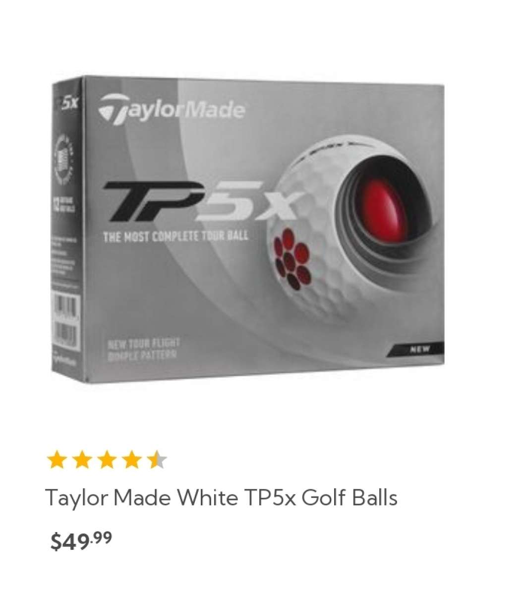 Taylor made TP5X  TP5 BRAND NEW GOLF BALLS