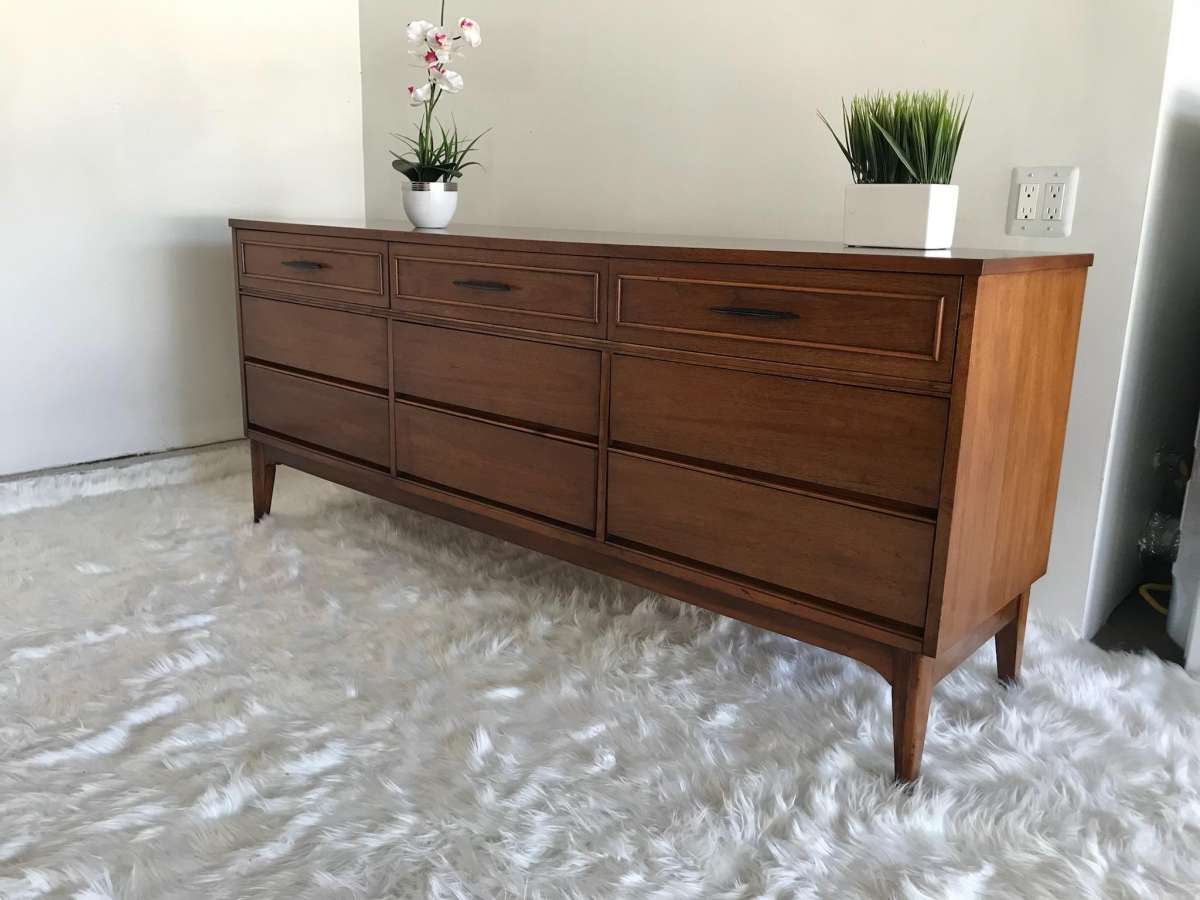 mid century long dresser