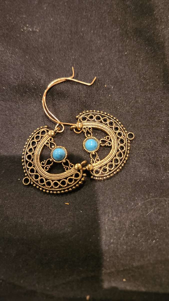 Jade Native American Earings