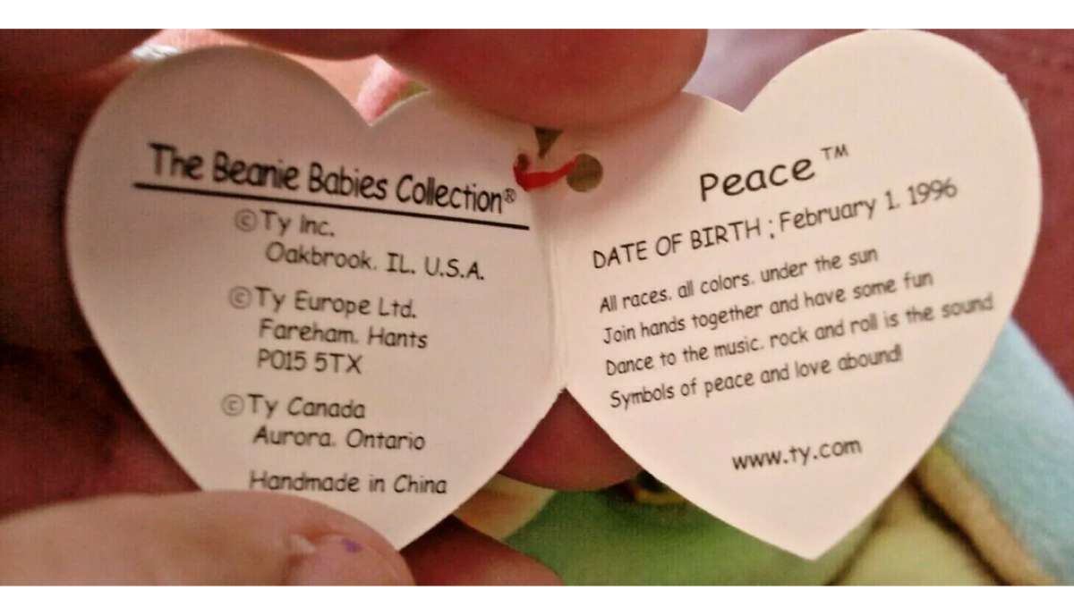 Ty beanie baby Peace