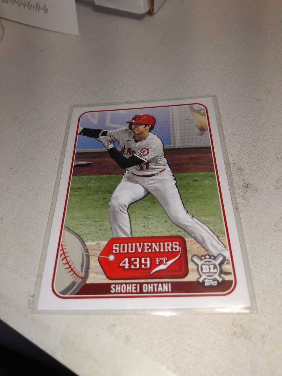 722 tops Big League shohei otani