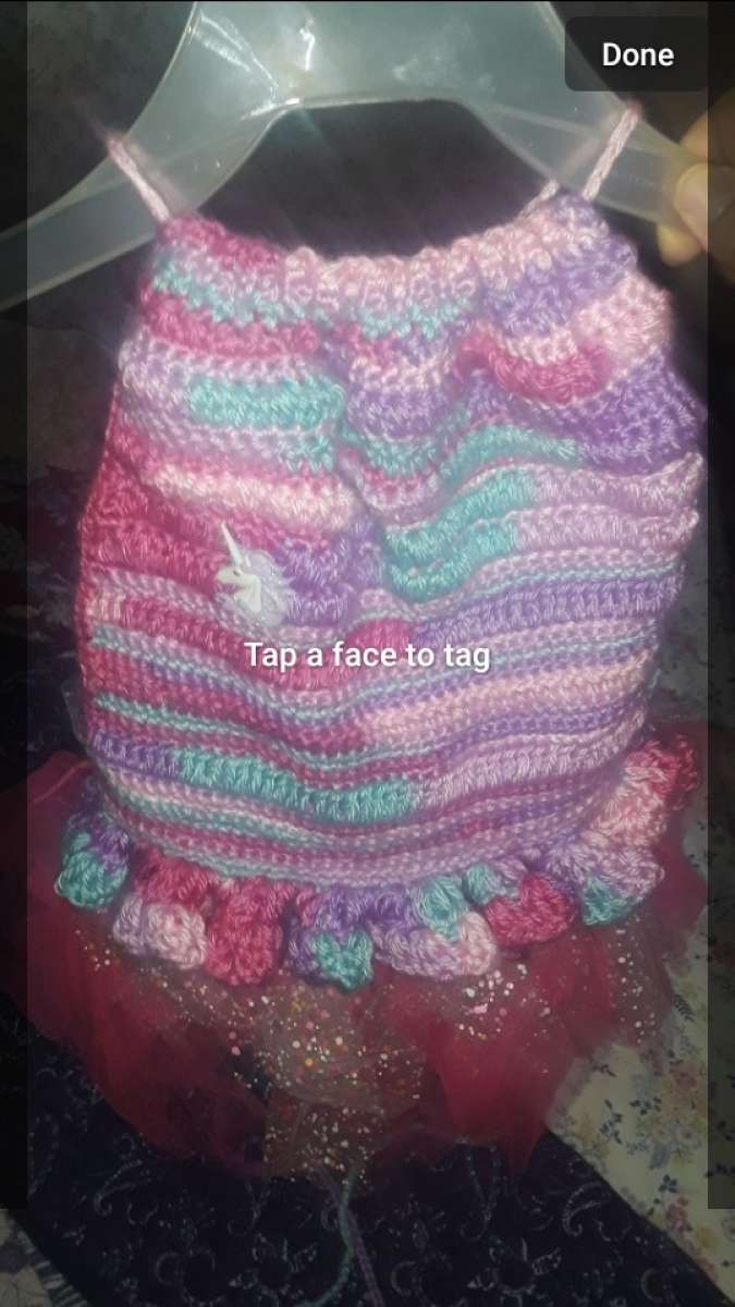 Unique handmade crochet clothing