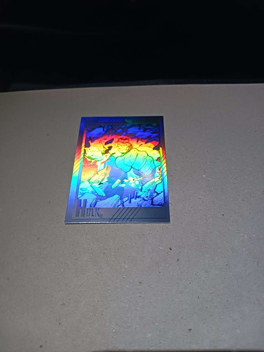 5 hologram 1991 marvel cards