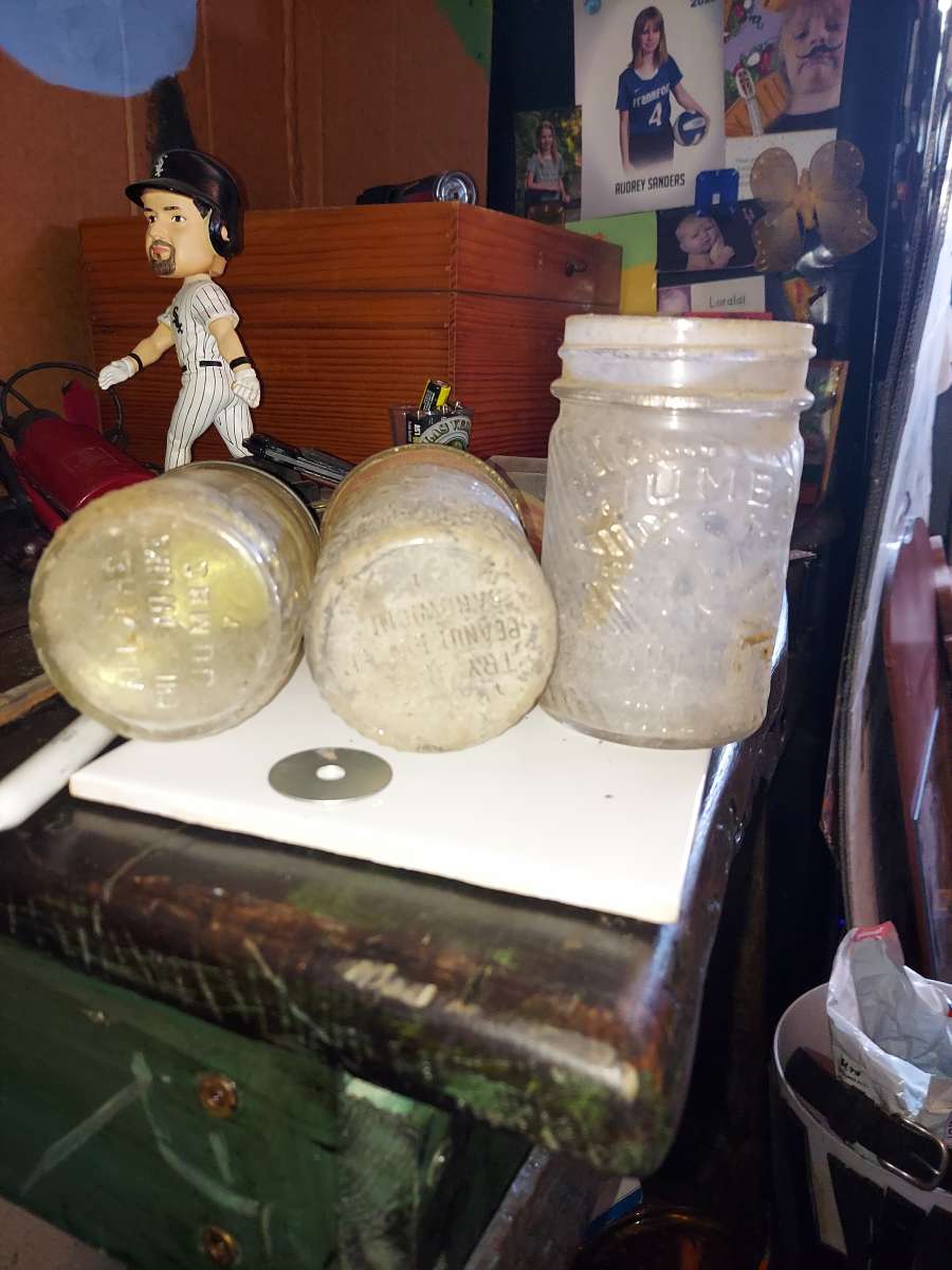 Jumbo peanut butter jars