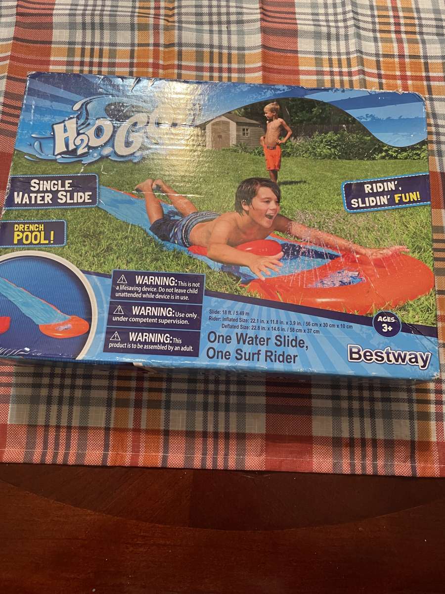 NEW SINGLE WATER SLIDE