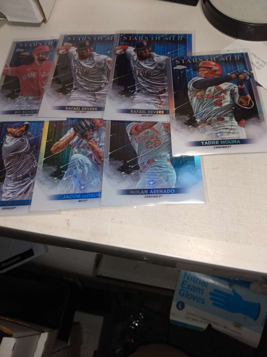 2022 Topps parallel cards 7 card lot stars of MLB