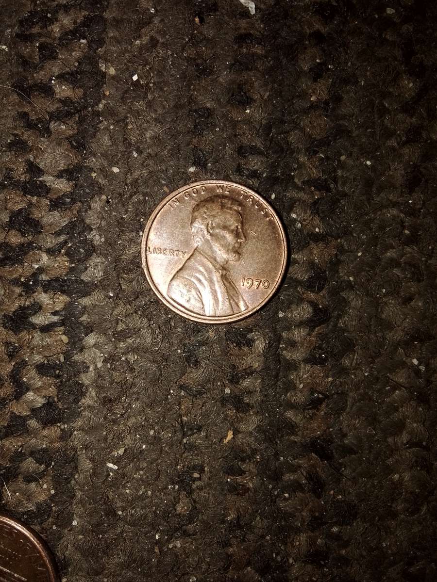 1970 Lincoln penny