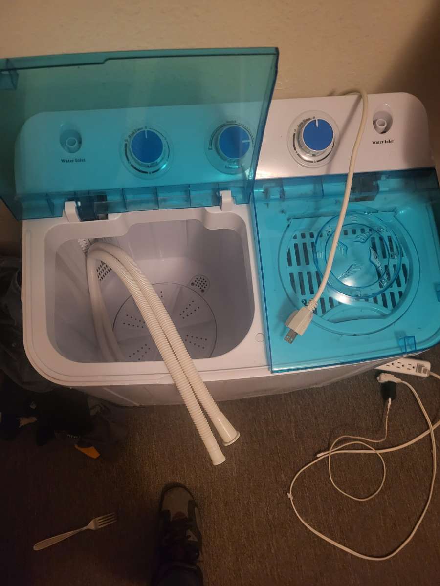 Portable washer Dryer twin tub