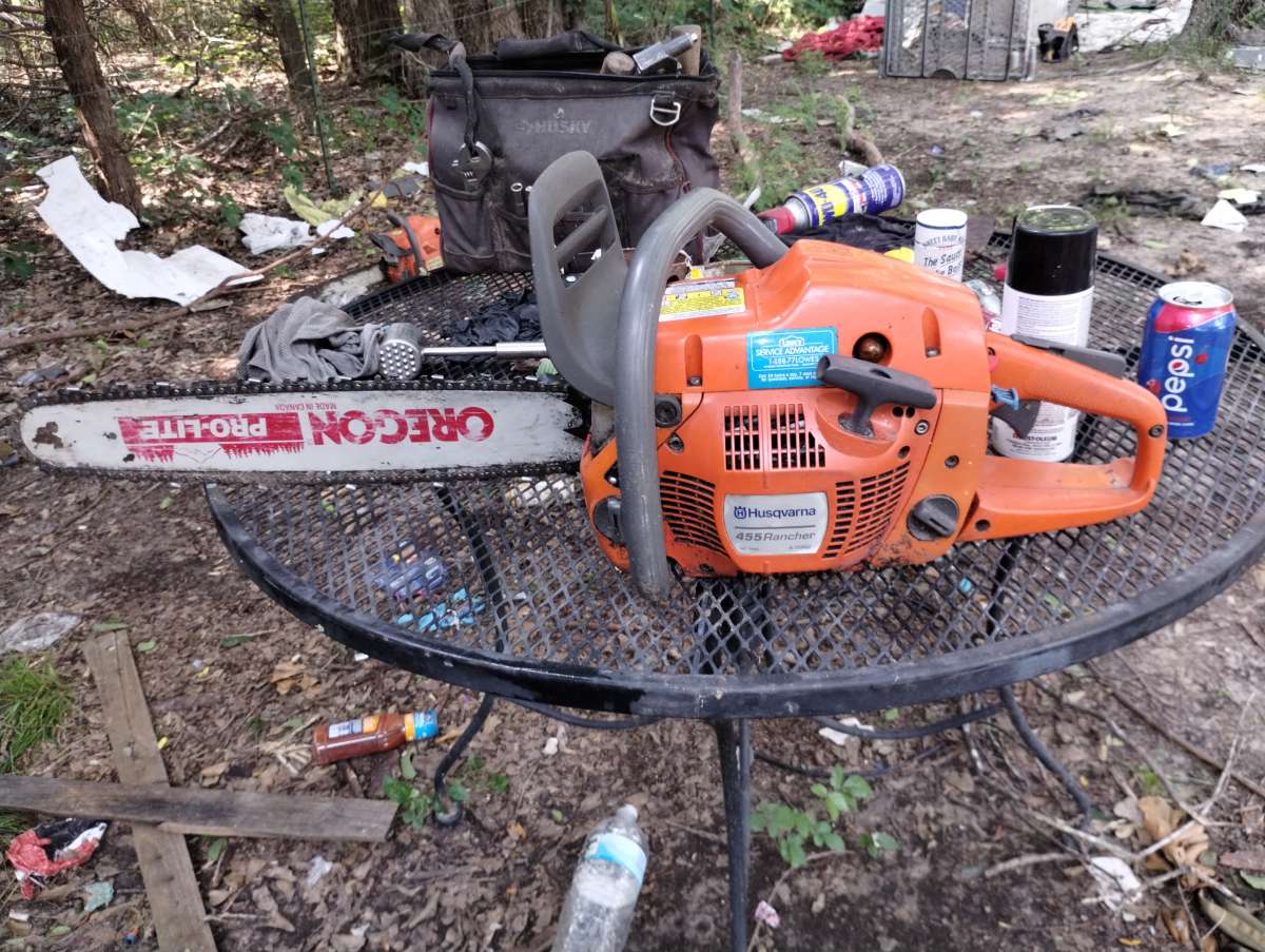 Husqvarna Chainsaw 455 Rancher with 20 bar