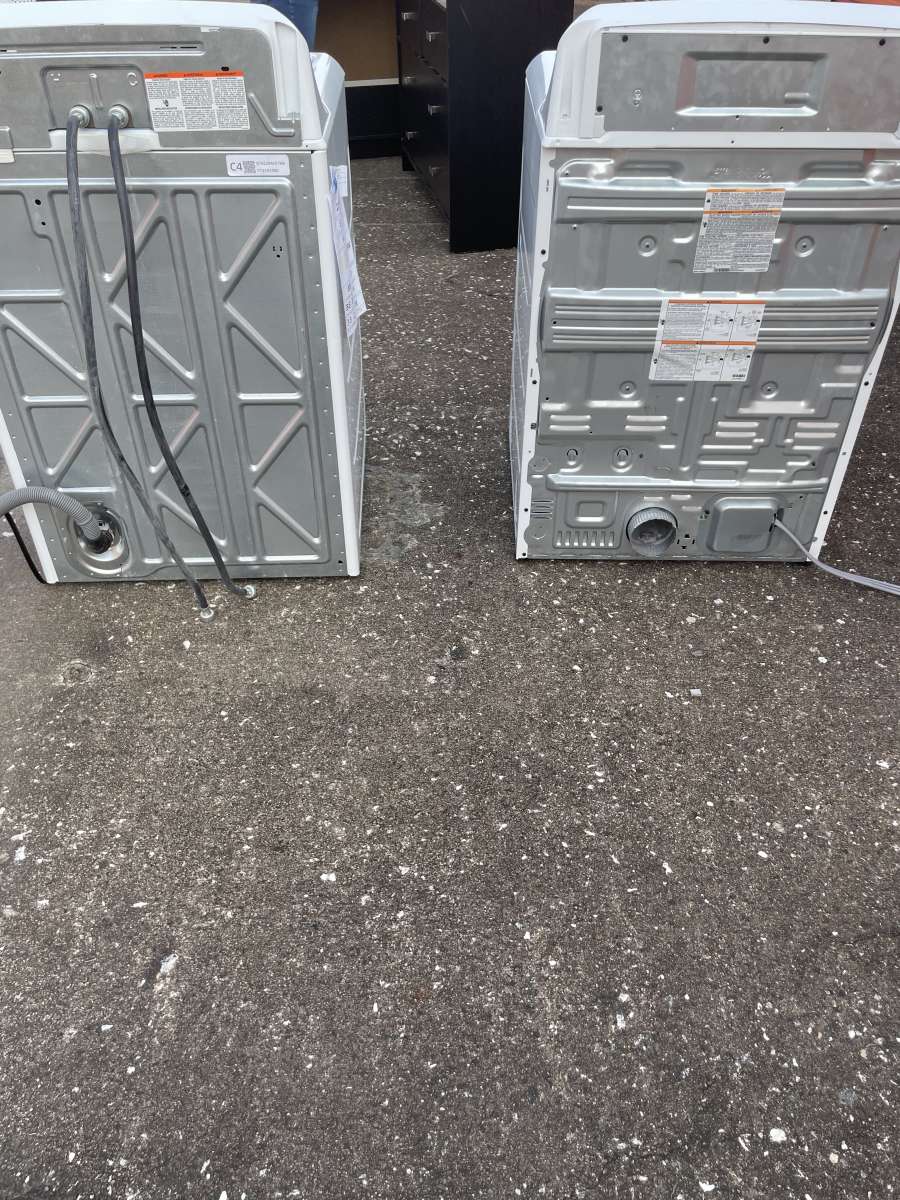 GE Front Load Top Load washer and dryer