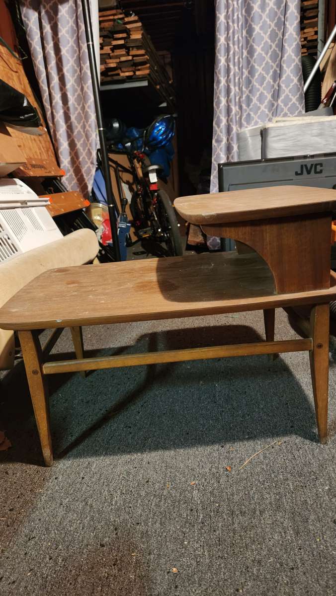 Modern Teak End Table