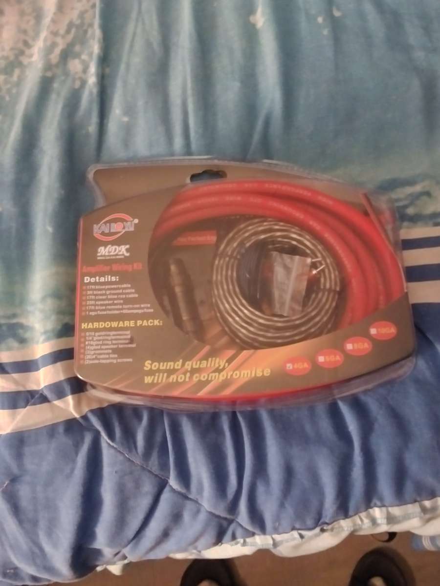 4 Gauge Amp Wiring Kit