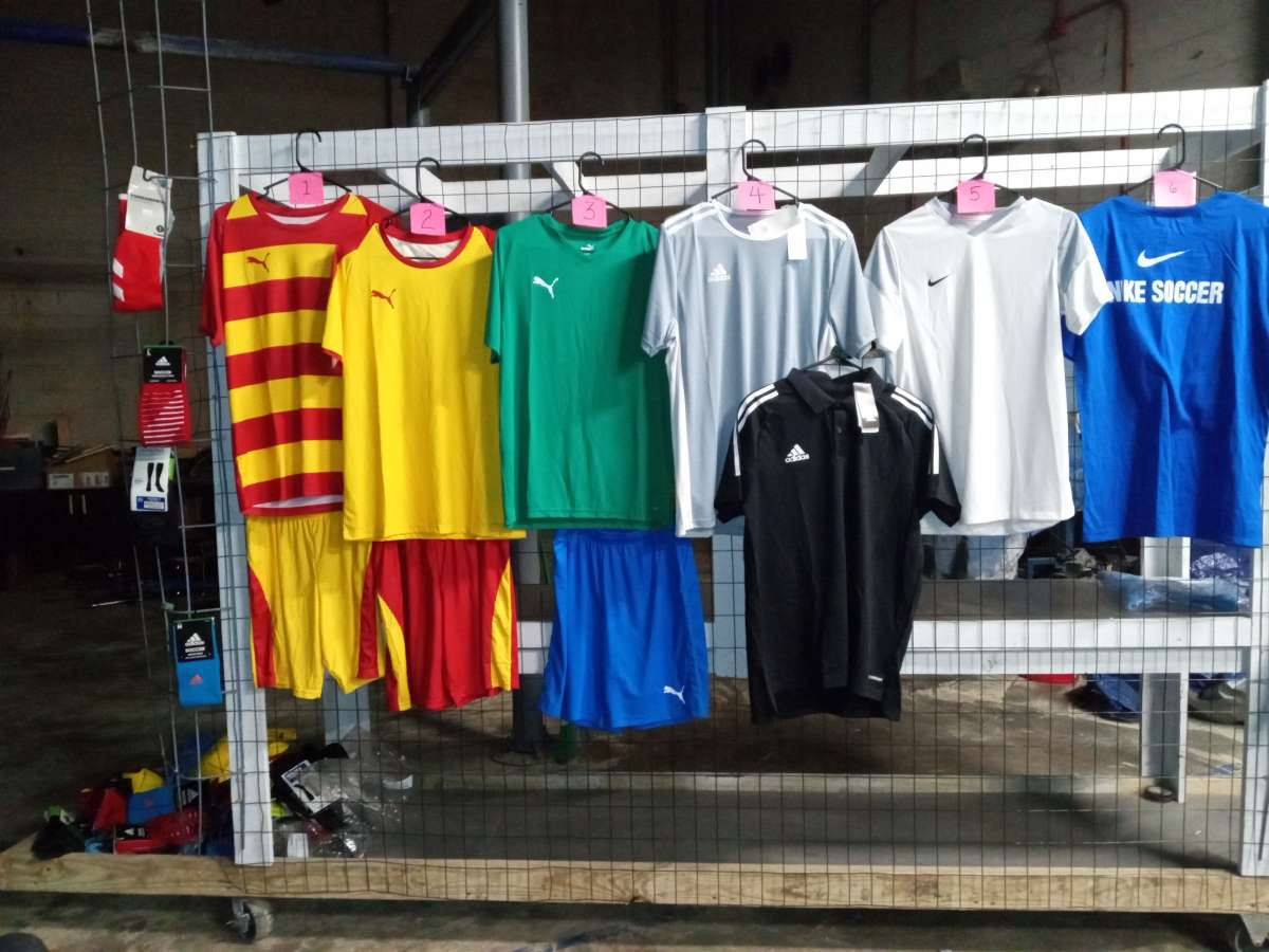Nike Adidas Puma Shirts and some Shorts