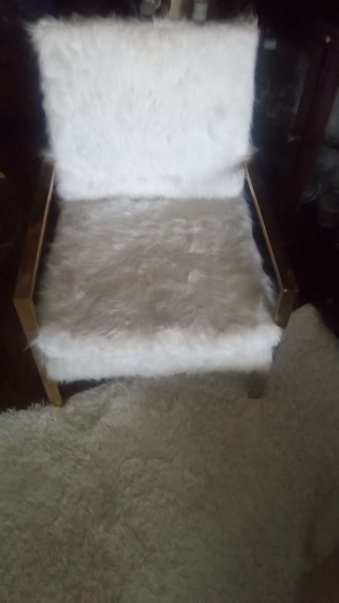 Pair Upholstered Arm Chairs Goldstone beautiful