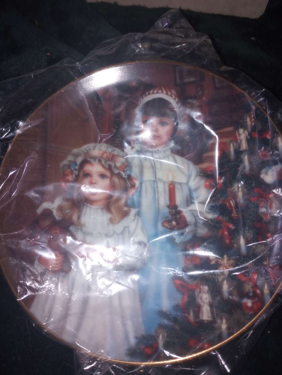 Christmas magic plate