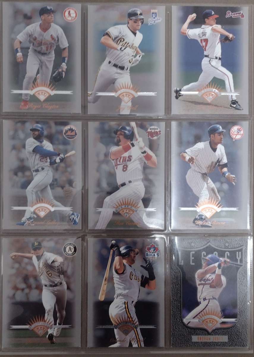 Lot of 54 raw baseball cards