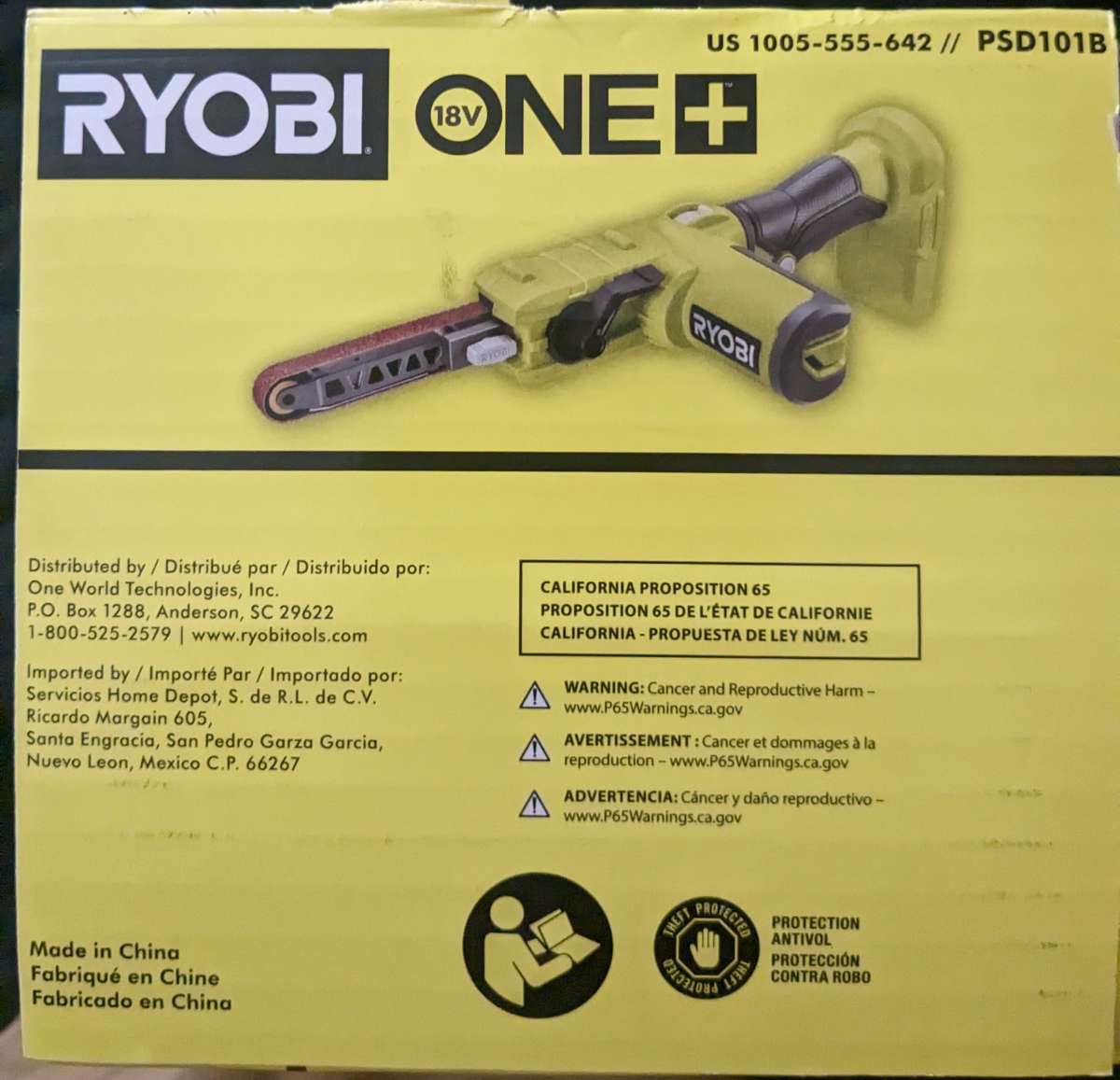BRAND NEW Ryobi Two 4ah Batteries W Charger and Belt Sander