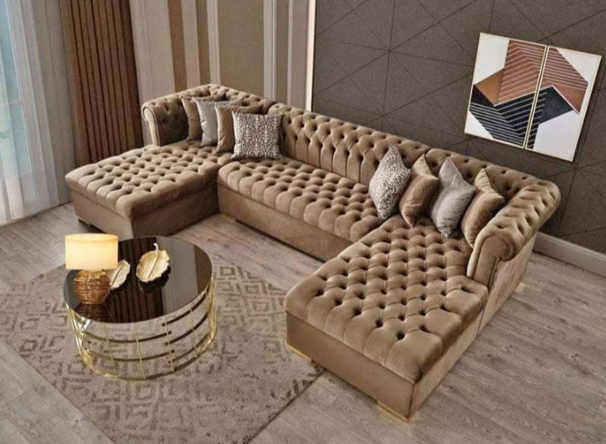 Sofa set with table Beautiful Designs and colors