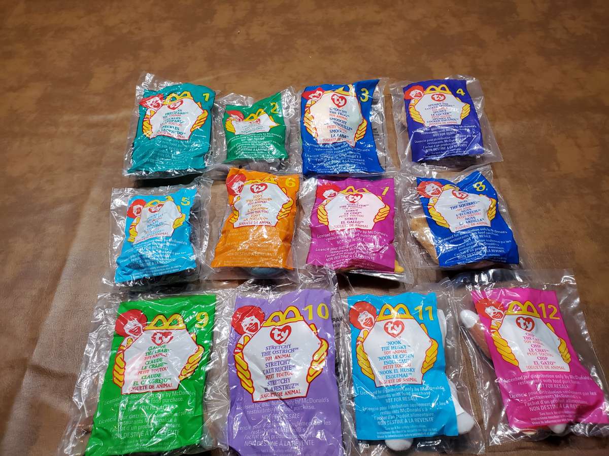 teeney beanie babies complete set Collectible