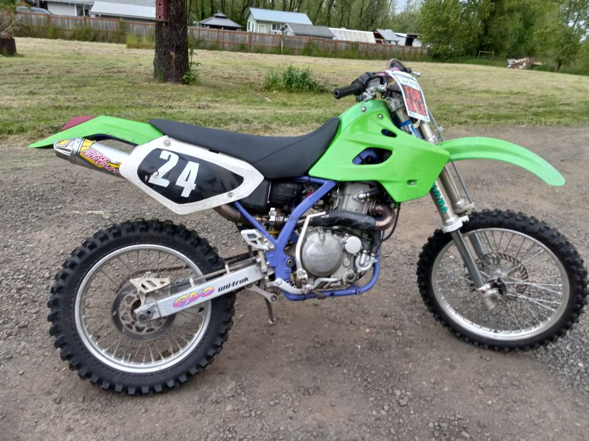 94 klx 650 great condition trade 4 2stroke