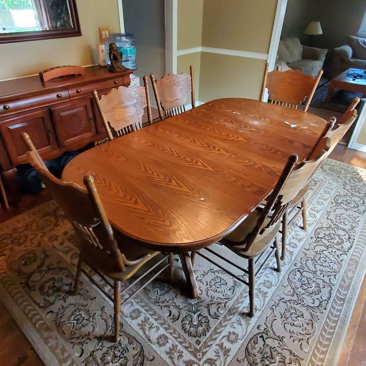 dining Room Table and buffet