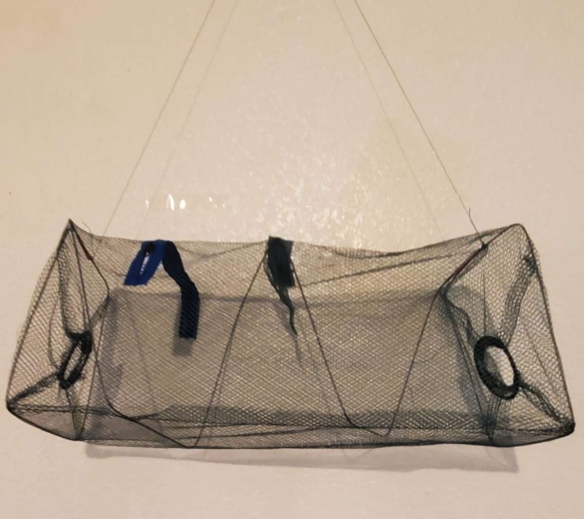 NEW FISHING NET AND HOOKS